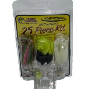 NIP TEAM CRAPPIE 25 Piece All Conditions Kit Rare Kit